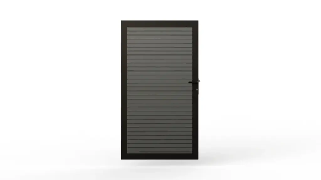 DS Design enkele draaipoort - Composiet rhombus plank
