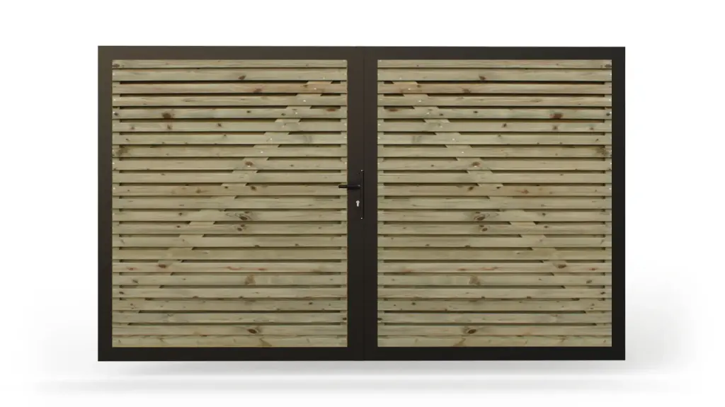 DS Design dubbele draaipoort - Strada