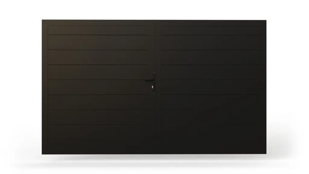 DS Design dubbele draaipoort - Aluminium
