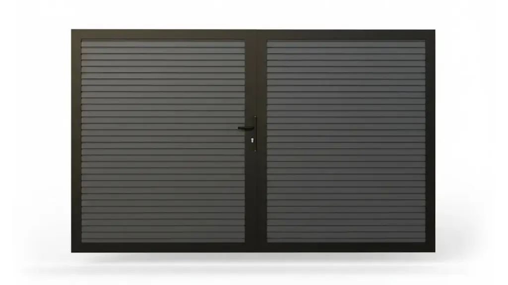 DS Design dubbele draaipoort - Composiet rhombus plank