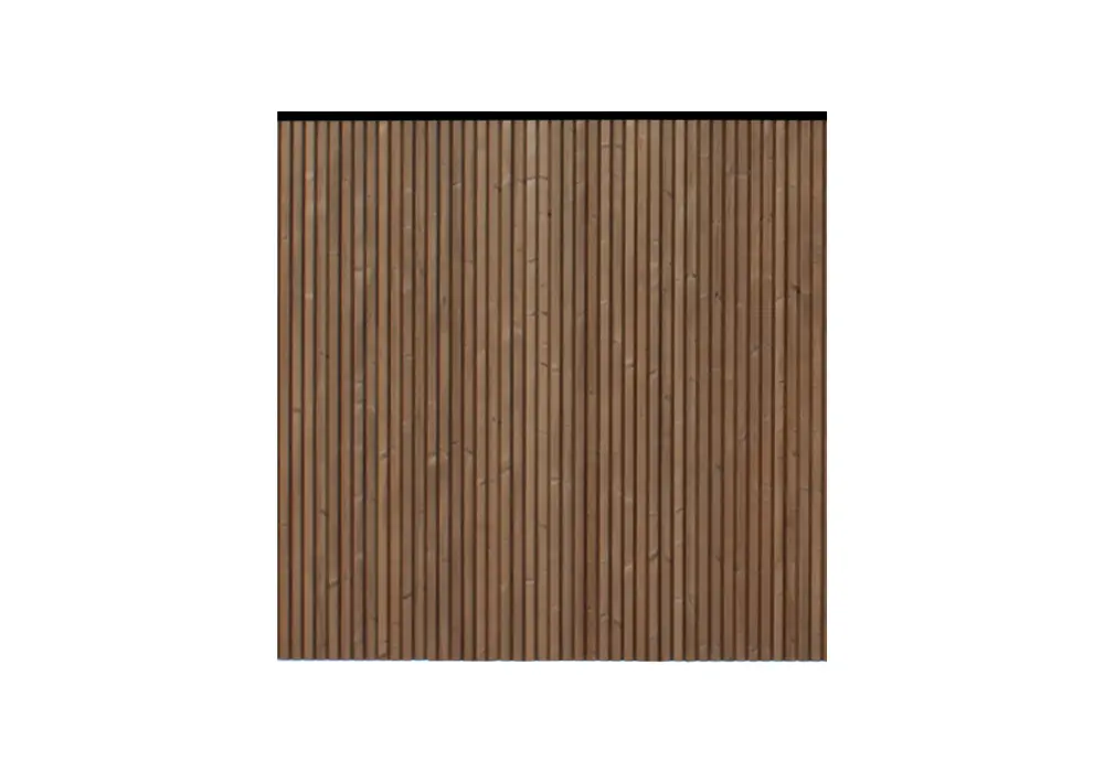 Houtscherm Triple thermowood vuren 178 x 180 (verticaal)