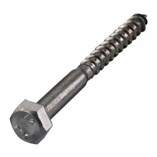 Inox tirefond M6 x 30