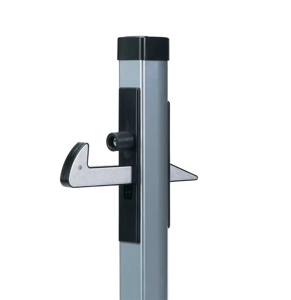 Locinox poortvanger under gate (alu)