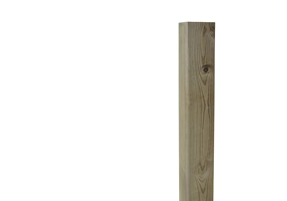 Houten vierkantpaal 90 x 90 x 2700mm
