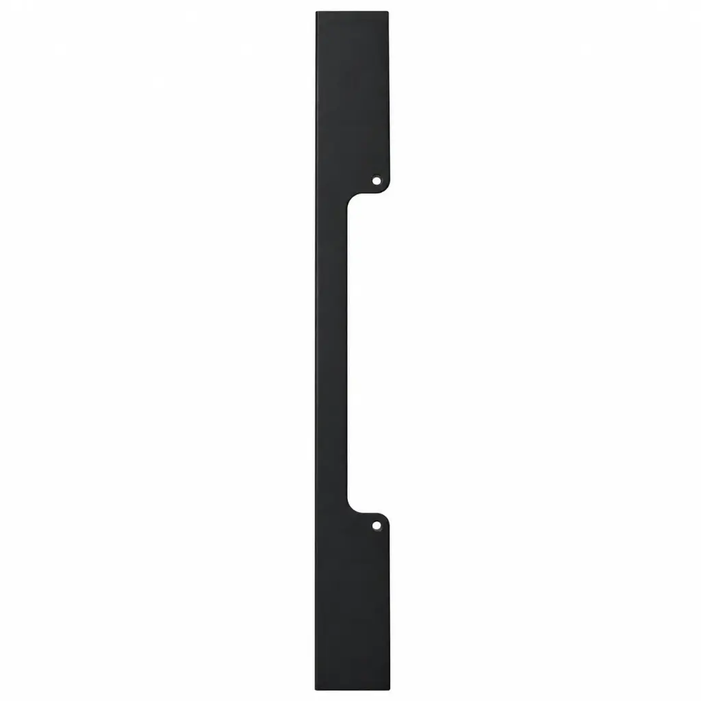Zichtlijst aluminium met uitsparing (voor DS Design poort)