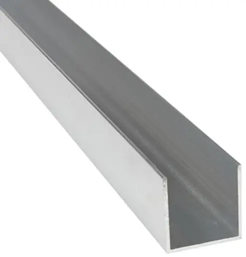 [ALU200] Aluminium U profiel voor betonplaten 2000mm (28 x 44 x 28)