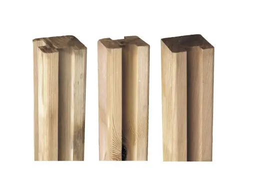 Gleufpaal 90 x 90 x 2700mm