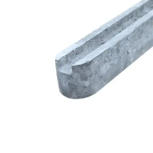 Betonpaal houtscherm (gleuf 5cm)