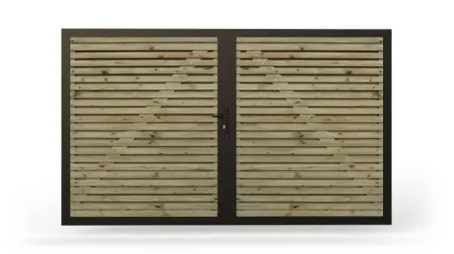 DS Design dubbele draaipoort - Strada