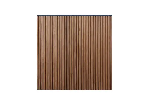 Houtscherm Triple thermowood ayous 178 x 180 (verticaal)